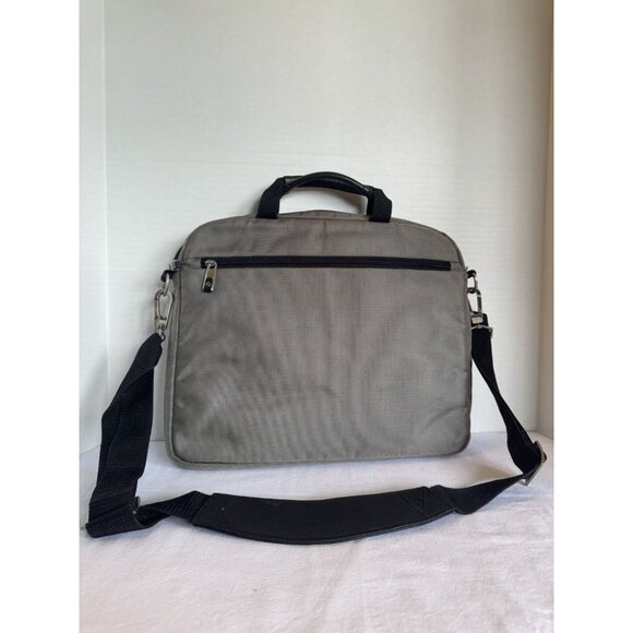 Samsonite Black Laptop Computer Carrying Case Cross Body Messenger Bag Pockets - Picture 3 of 3